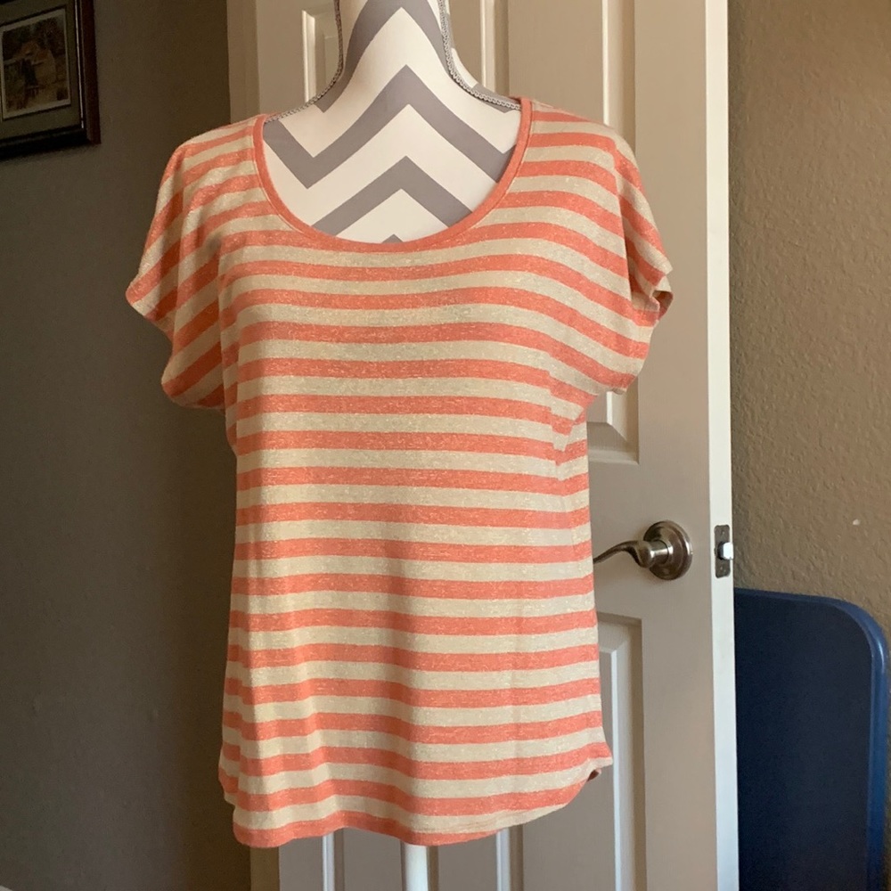 Chicos sz 2 striped top